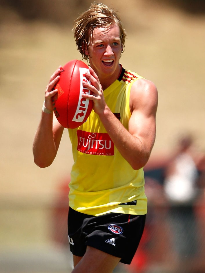 AFL 2015 Training - Essendon 091215 Darcy Parish is coming to grips with life as an AFL footballer with Essendon - ${keywords}